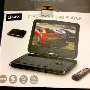 PlayerGPX 10 Portable DVD Player